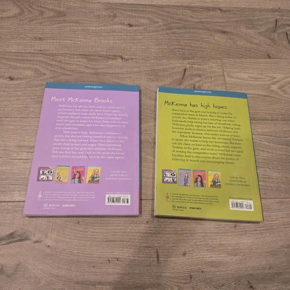 American Girl McKenna 2 Book Set - 1st 2 Books In Series Childrens Books - Picture 4 of 14